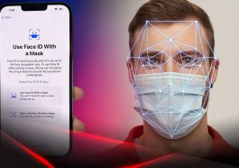iPhone теперь умеет распознавать лица в масках