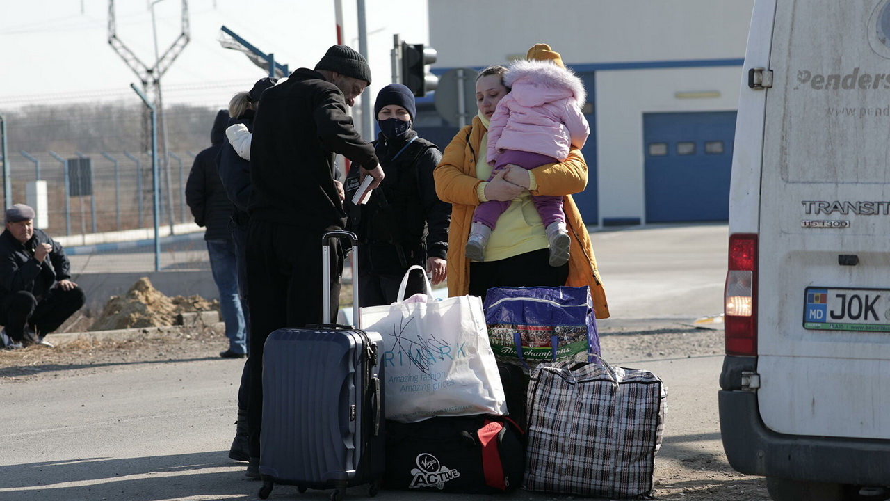 В Молдавию едут украинские беженцы
