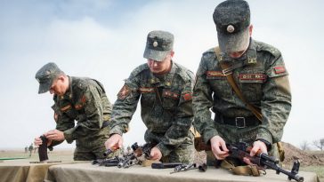 В Приднестровье российские военные провели учения
